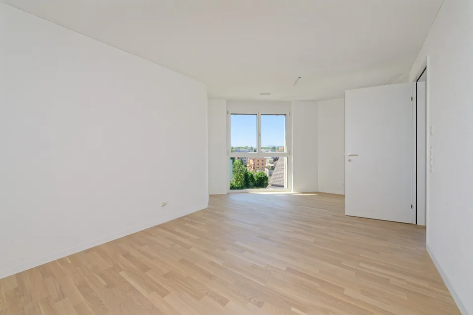 Neubau: Attikawohnung mit Terrasse