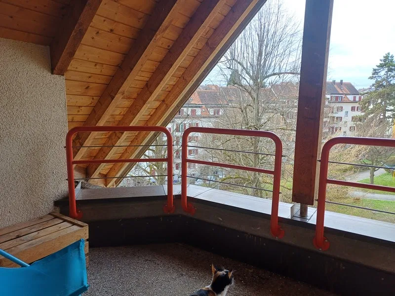 Grande chambre 18m2 avec balcon au centre de Fribourg