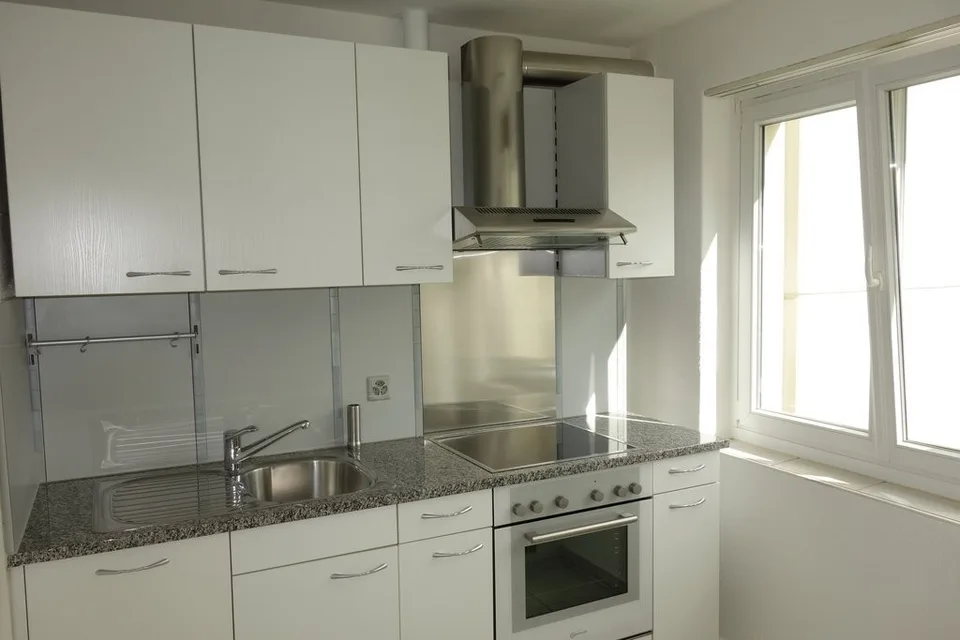 Zentral gelegene Wohnung mit grossem Balkon