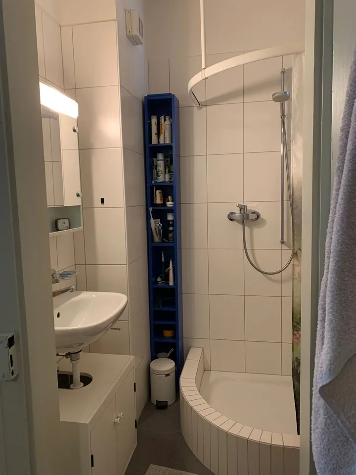 WG-Zimmer in zentraler Altbauwohnung mit Dachterrasse