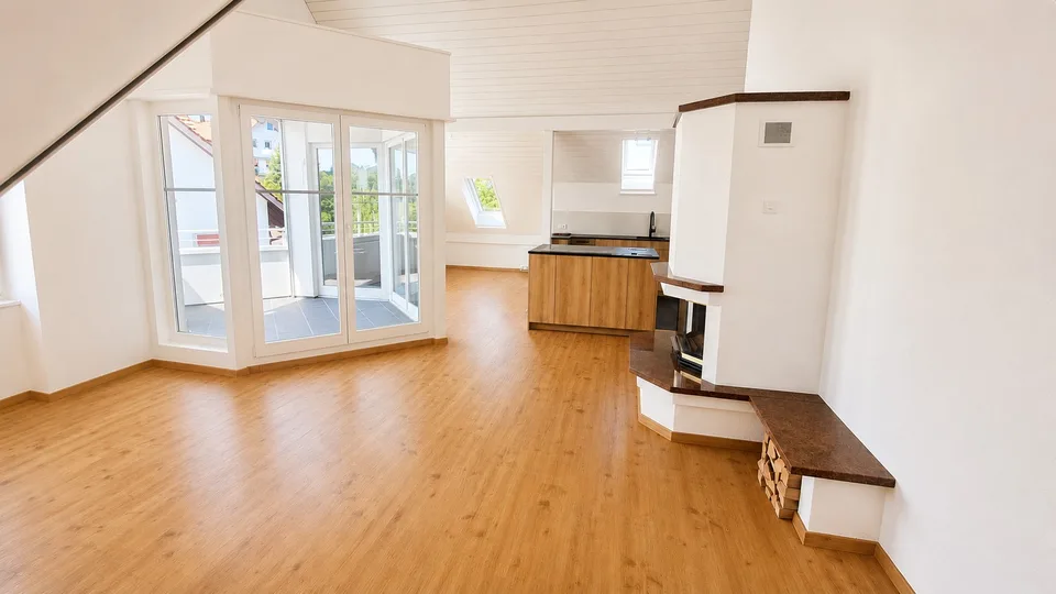 Helle 3.5-Zimmer-Dachgeschosswohnung mit modernem Ausbaustandard in Bäretswil