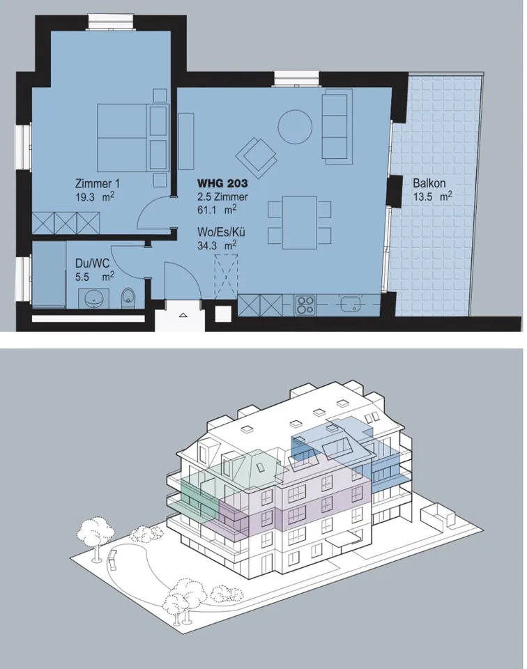 2.5-Zimmer-Wohnung in Zürich Affoltern – Nachmieter gesucht