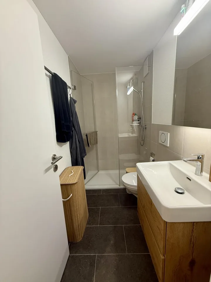 Moderne 1,5 Zimmer Wohnung mit Balkon in Zug