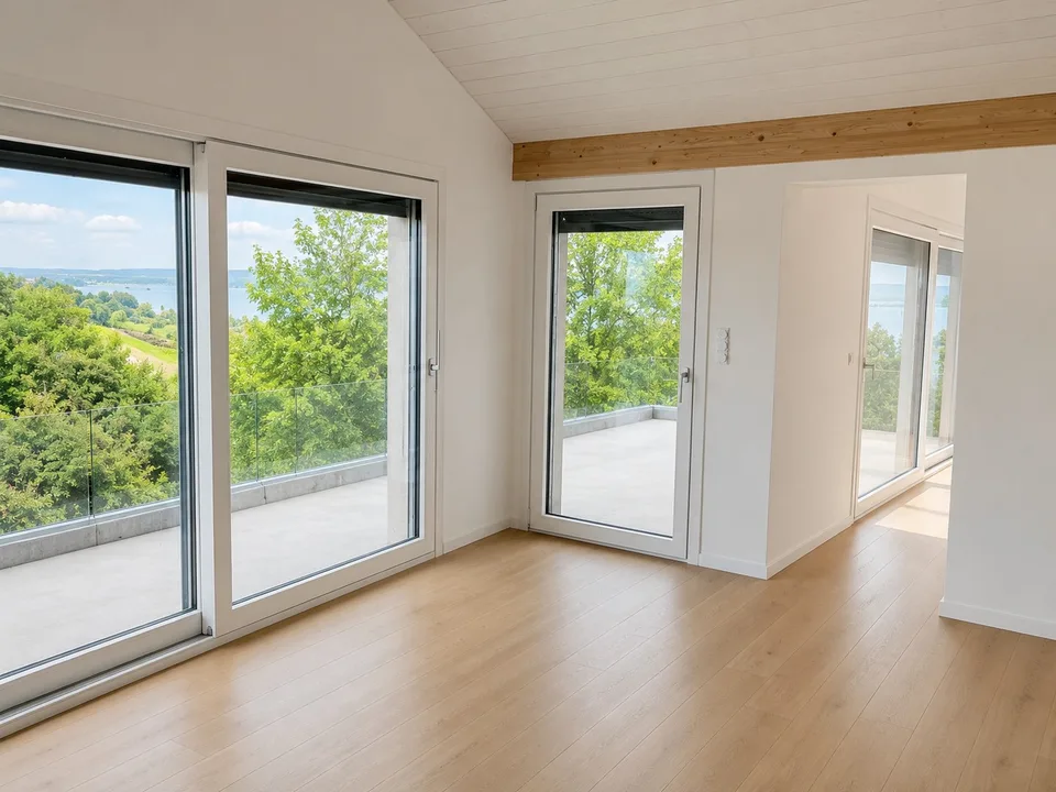 Villa Nouvelle construction de 7.5 pièces avec vue panoramique sur le lac de Morat