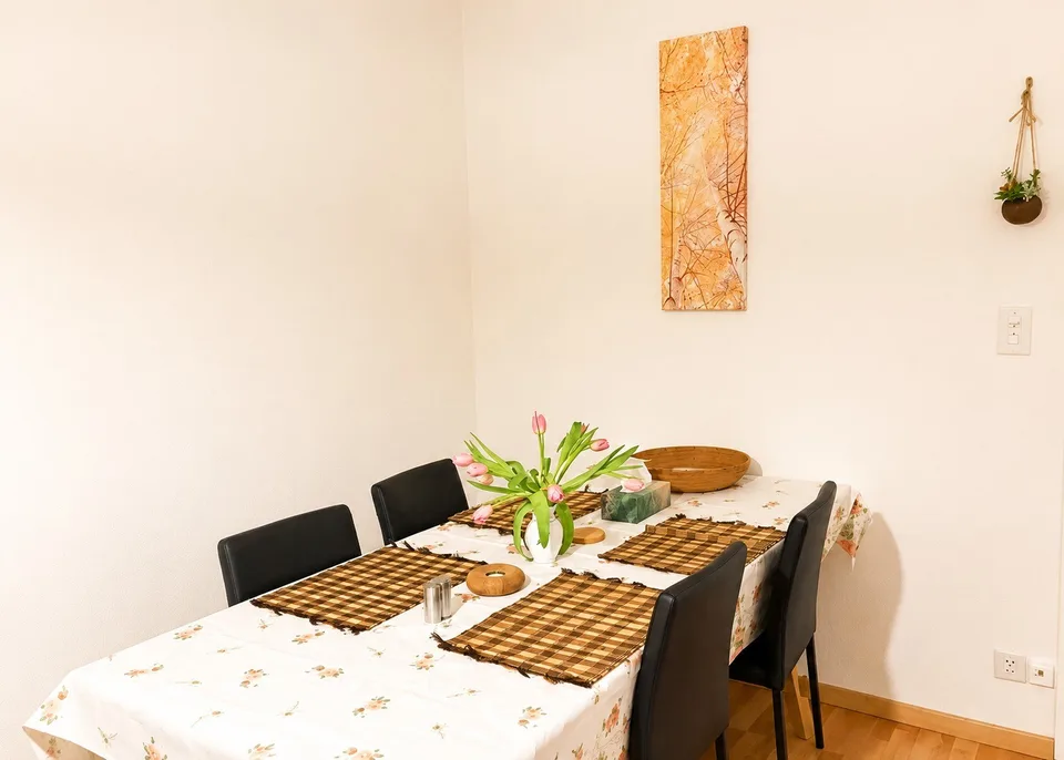 ✨ Furnished 2.5-Room Apartment with Balcony 3rd Floor, Right  Riehenring 143, 4058 Base