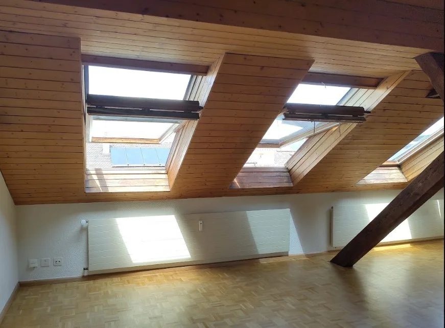 Charmante & lichtdurchflutete 1.5-Zimmer-Dachwohnung mit Loft-Charakter