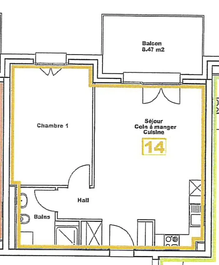 Joli appartement 2.5 pièces à louer à Fribourg !