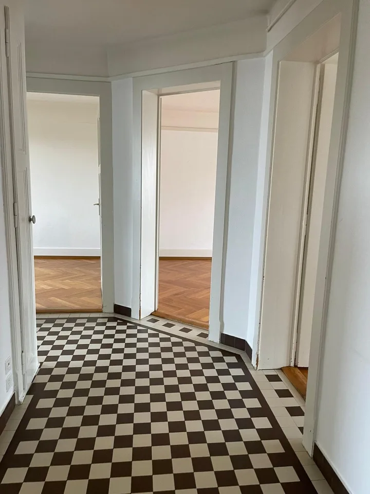 Appartement sous gare 3pcs à louer