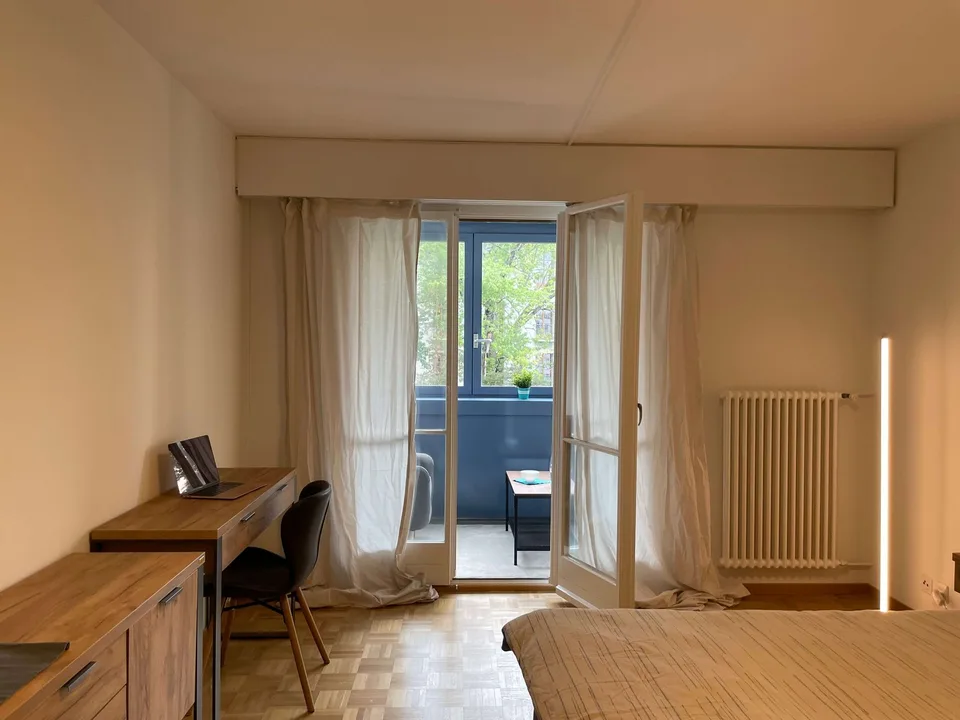Vue dégagée au centre de Lausanne