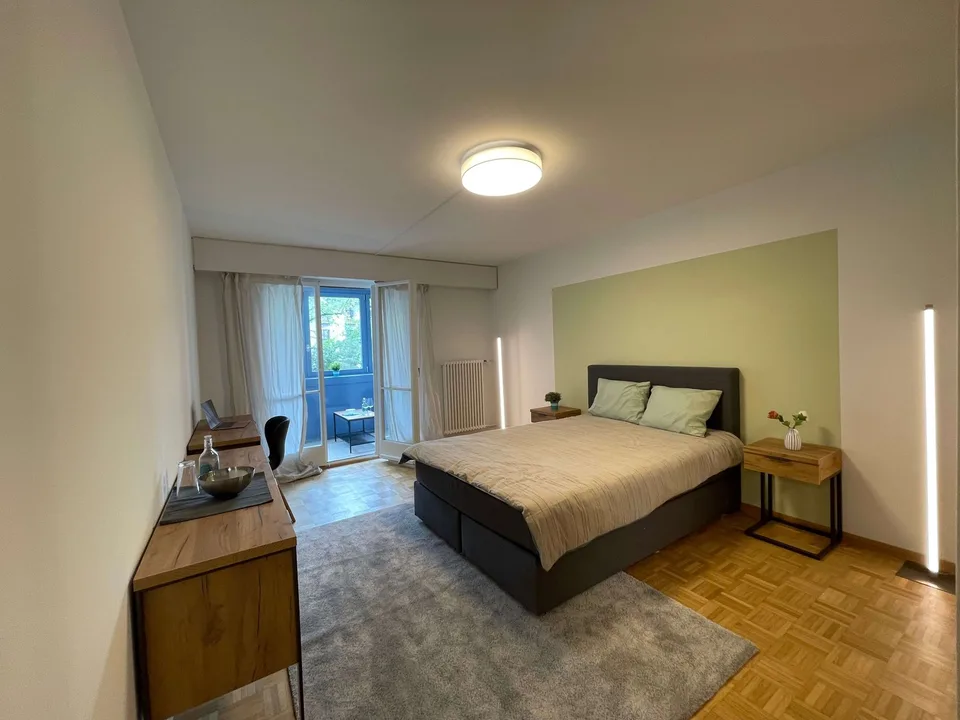 Vue dégagée au centre de Lausanne