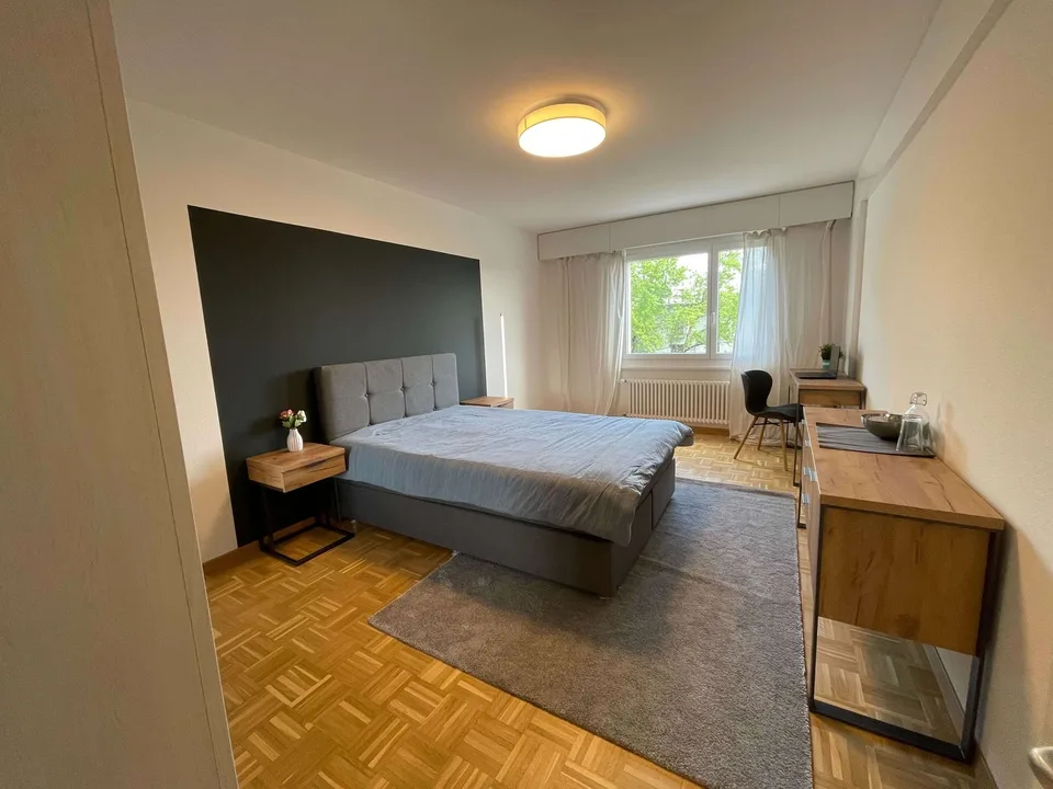 Vue dégagée au centre de Lausanne