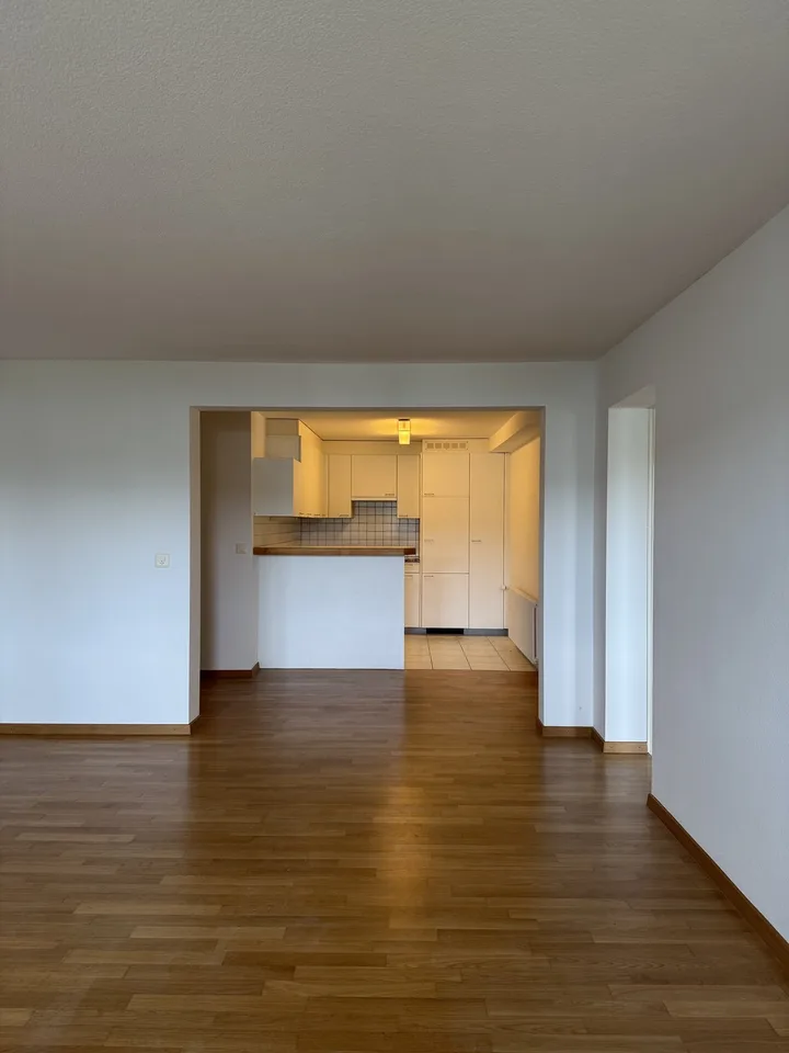 Grosszügige 3-Zimmerwohnung mit Sitzplatz an der Unterortstrasse 14 in Au