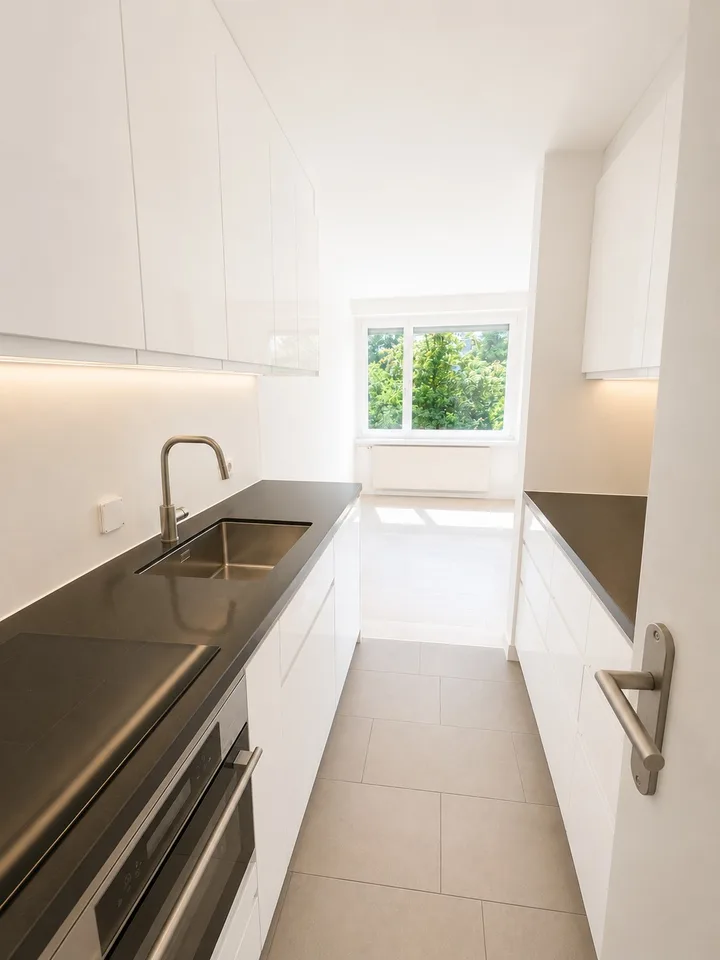 Helle Wohnung nahe Stadtgrenze