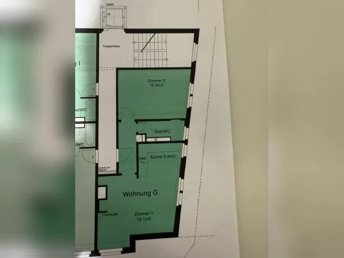 Zentrale 2-Zimmer in Wipkingen (ohne Balkon)