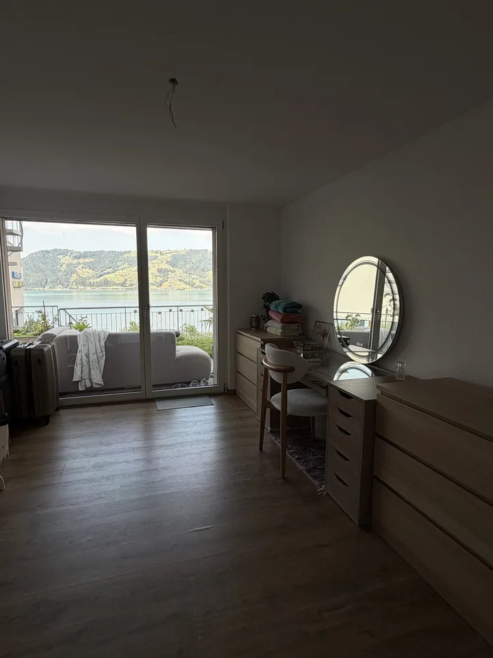 Charmant appartement maisonnette 4.5 pièces avec balcon et vue à Immensee