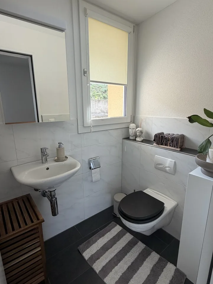 Charmant appartement maisonnette 4.5 pièces avec balcon et vue à Immensee
