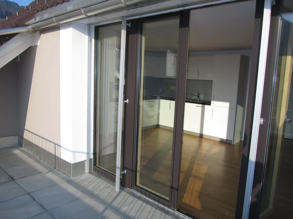 Moderne 2.5 Duplex-Wohnung mit Dachterrasse