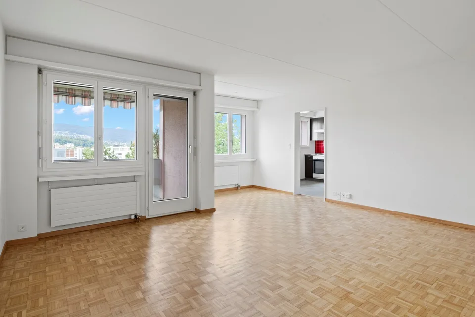 3.5-Zimmerwohnung mit Balkon und Weitsicht in Schlieren