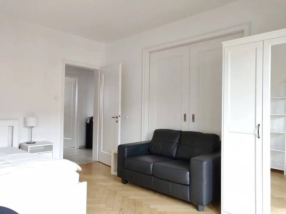 Fully Furnished Room with a private Balcony for Rent in a Prime Central Location - Available from August