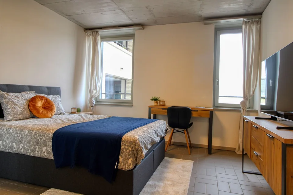 Modernes Coliving im lebhaften Schlieren