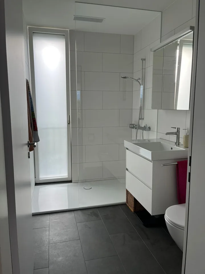 Ein top Zimmer in einer modernen Wohnung, 4 min vom Bhf Gersag