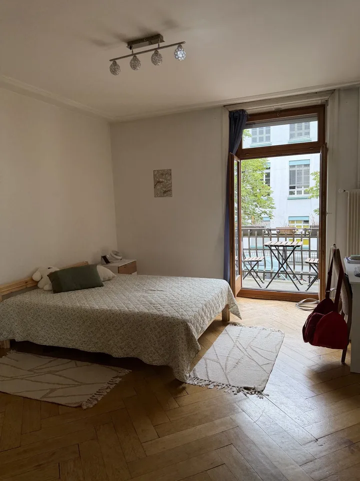 2 rooms available in a lovely 4-person shared flat in St. Johann (Basel)