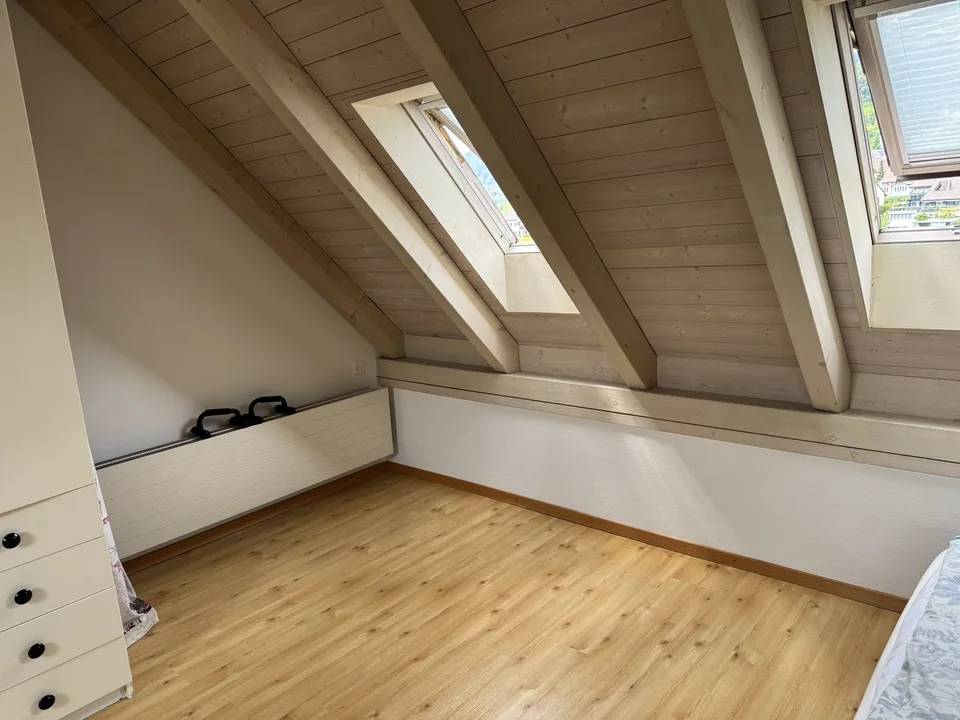 Furnished room with private bathroom in a shared flat