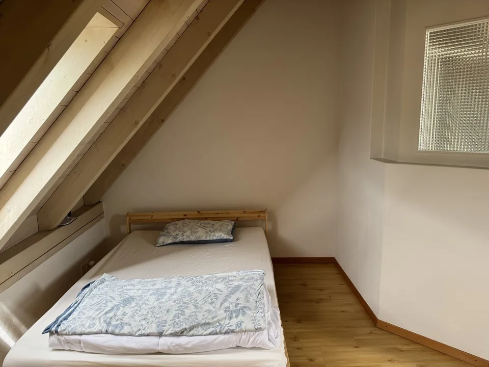 Furnished room with private bathroom in a shared flat
