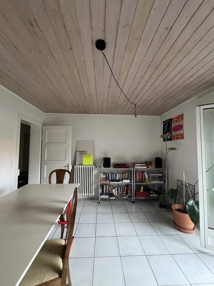 Bright room in a 3.5-room shared apartment in Zurich (Kreis 4)