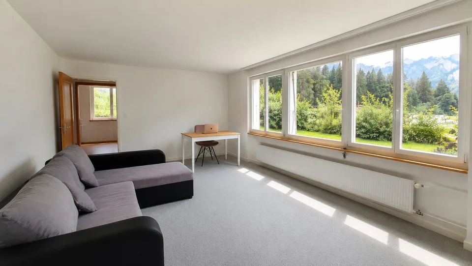 AVAILABLE NOW | Bright & Spacious Apartment in Kandersteg