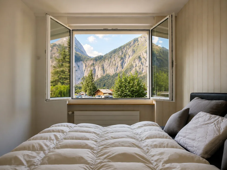 AVAILABLE NOW | Bright & Spacious Apartment in Kandersteg