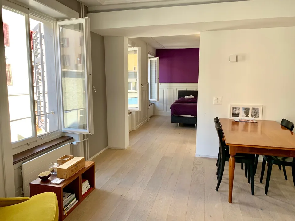 "Moderne 3½ ZI-WOHNUNG IN ZÜRICH - KREIS 4 AUSSERSIHL"