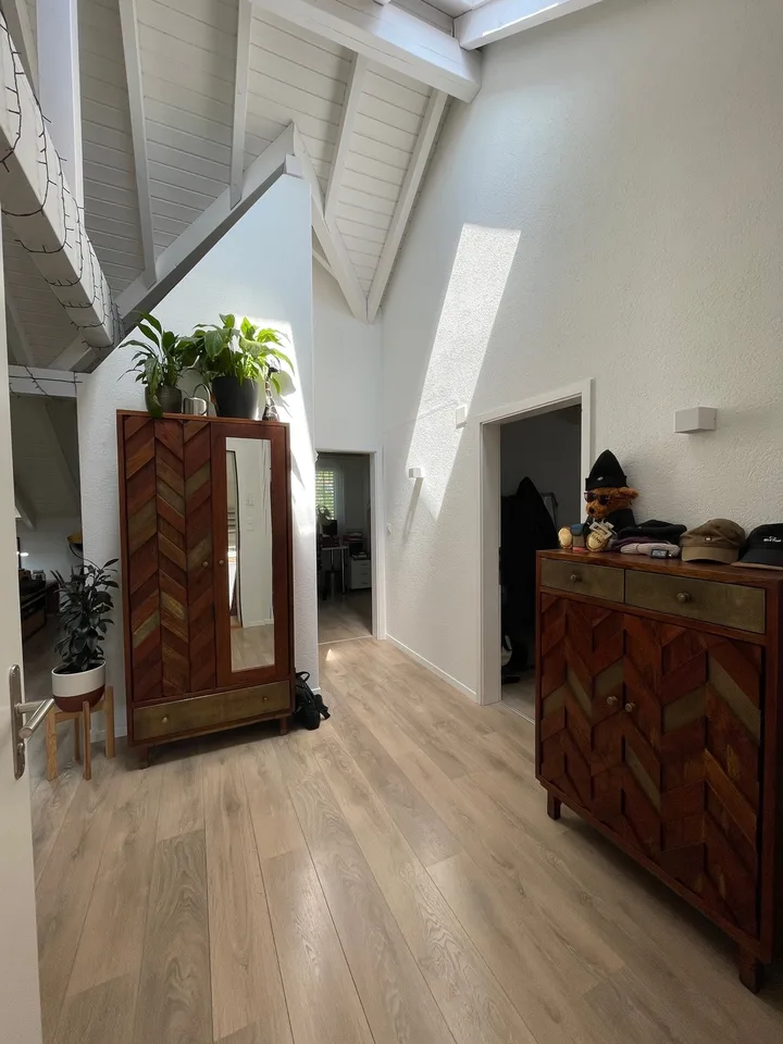 möblierte Dachwohnung (für 4 Monate) zur Untermiete