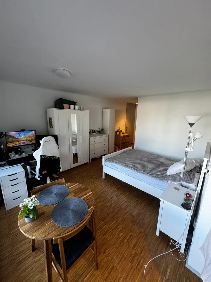 Renovierte und helle 1.5-Zimmer-Wohnung in Zürich-Höngg | Bezug ab 01.09.2026 | Nähe ETH Hönggerberg