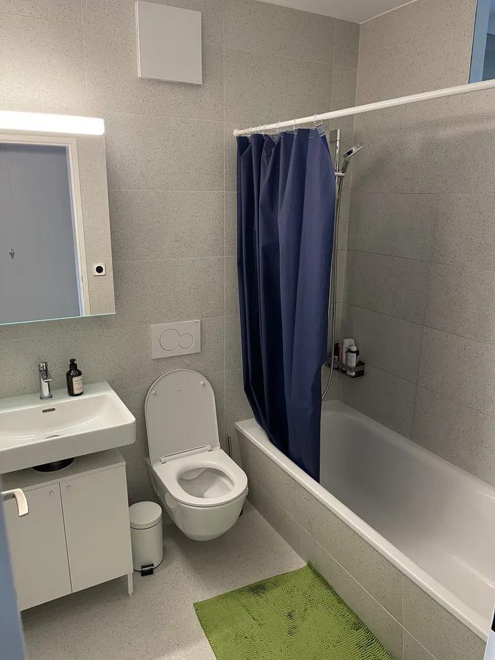 Sublet of a furnished 2-room apartment from September to February