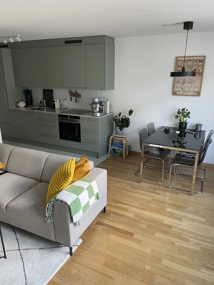 Sublet of a furnished 2-room apartment from September to February