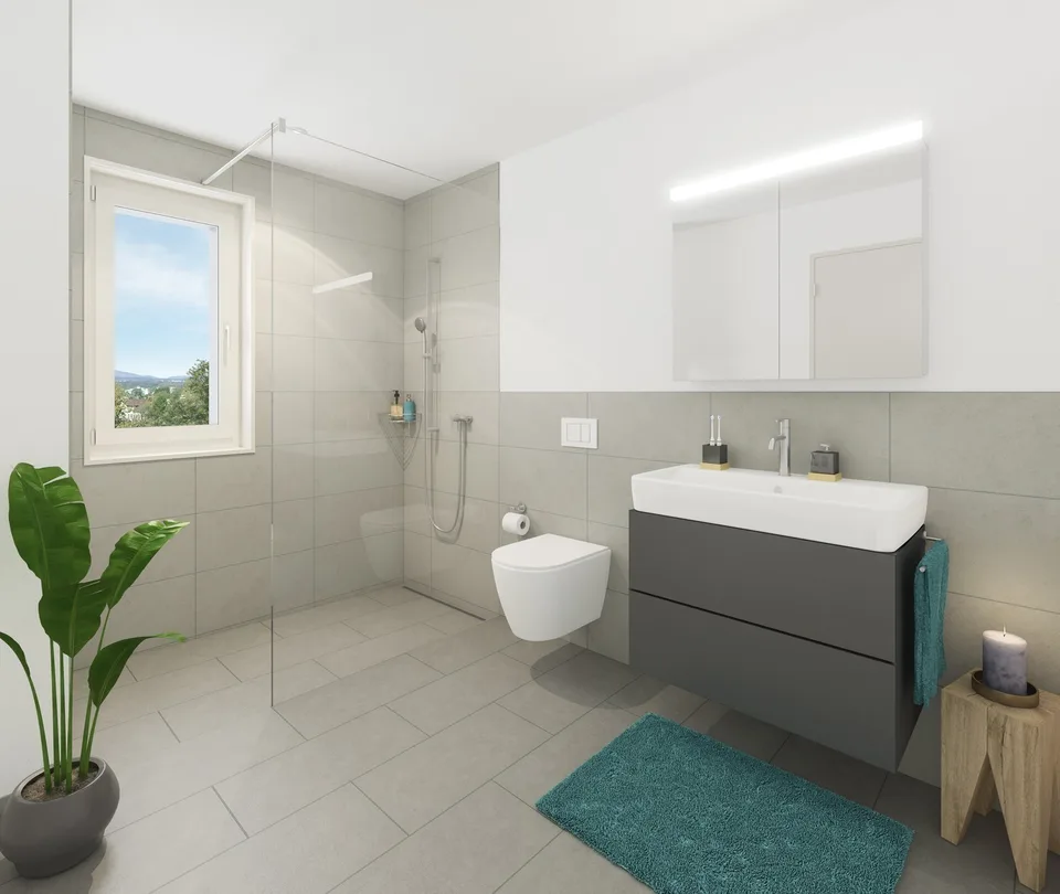 Attraktiver Neubau in Volketswil: 3.5-Zimmer-Hausteil mit privatem Garten