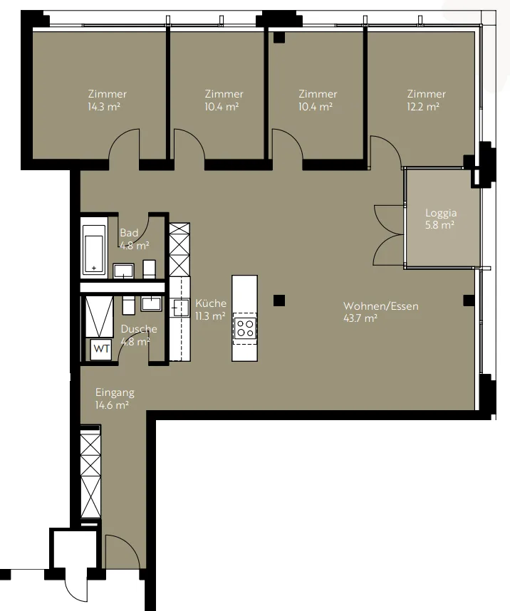Ideal für WGs und Patchworkfamilien – photo 7 of 8