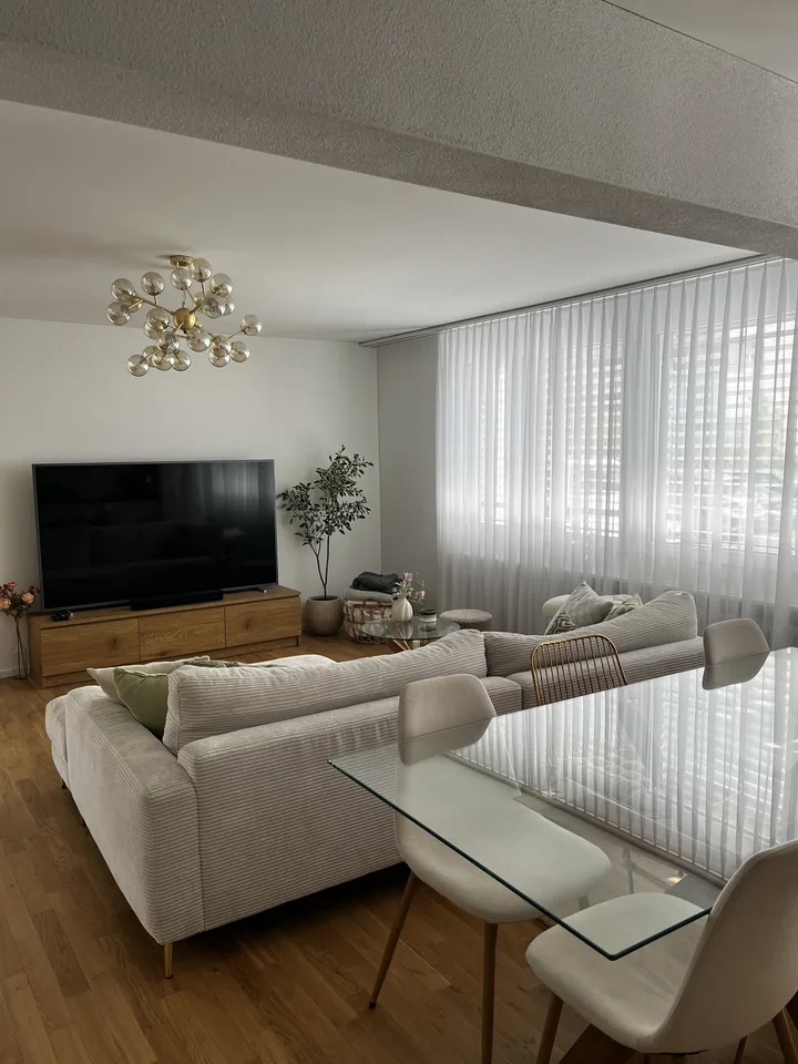 Grosses Zimmer in moderner Wohnung mit Garten  befristet (FebruarJuni, flexibel)