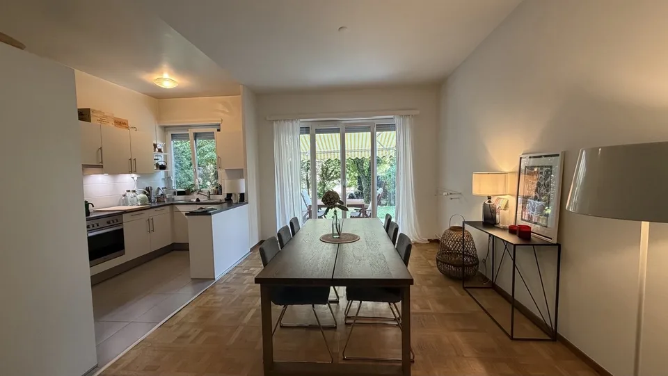 Prächtiges 4.5-Zimmer-Wohnung mit Terrasse und eigenem Garten, Champel-Viertel