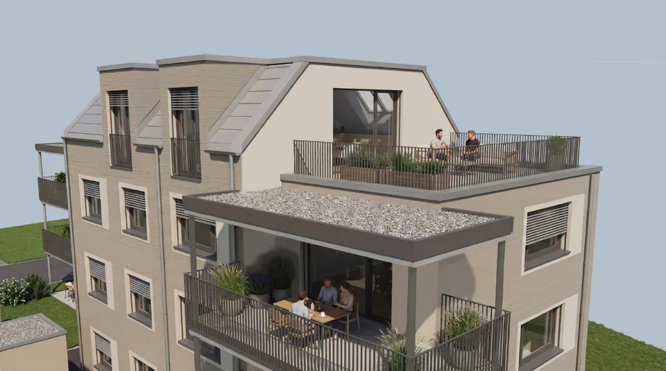 Moderne 2.5-Zimmer-Neubau-Wohnung im Grossfeld 8 in Arth