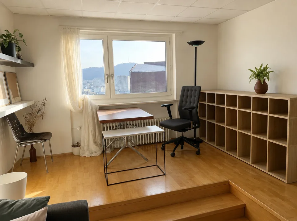 Spacious 2 room apartment in Wipkingen, available from early September