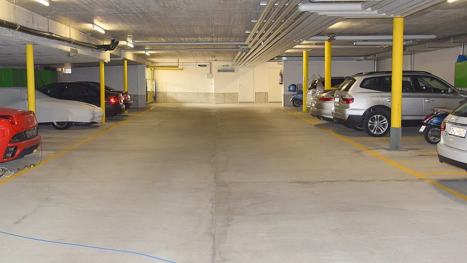 Einstellplatz für einen PKW