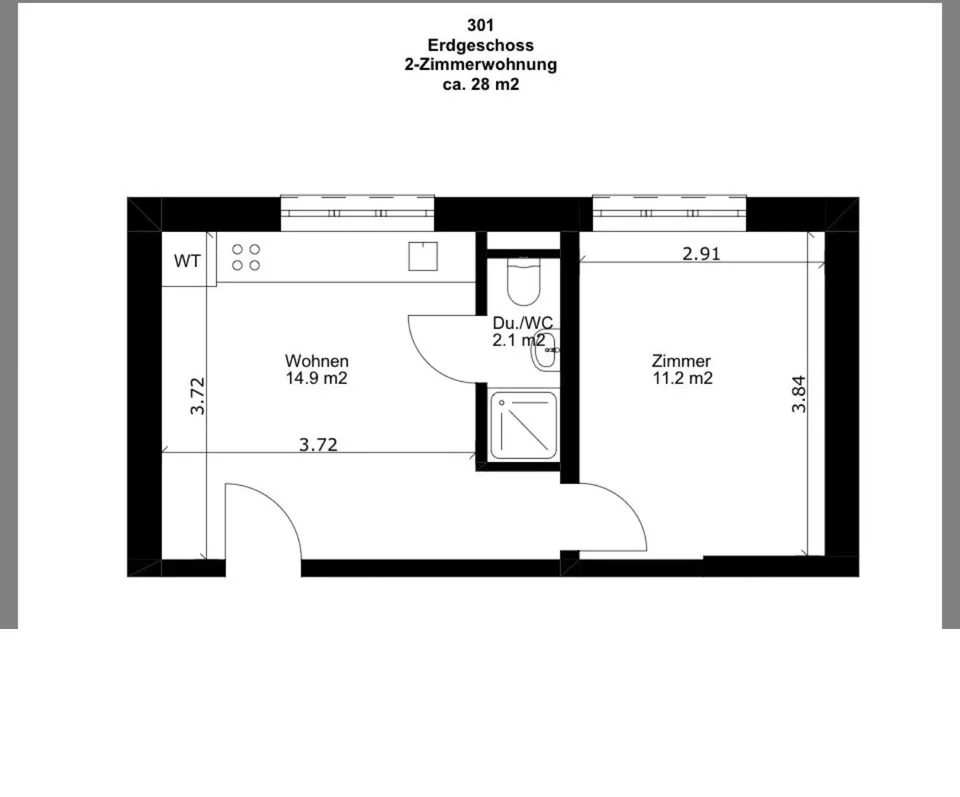 Apartment available from 1 November 2026 – Baselstrasse, Luzern