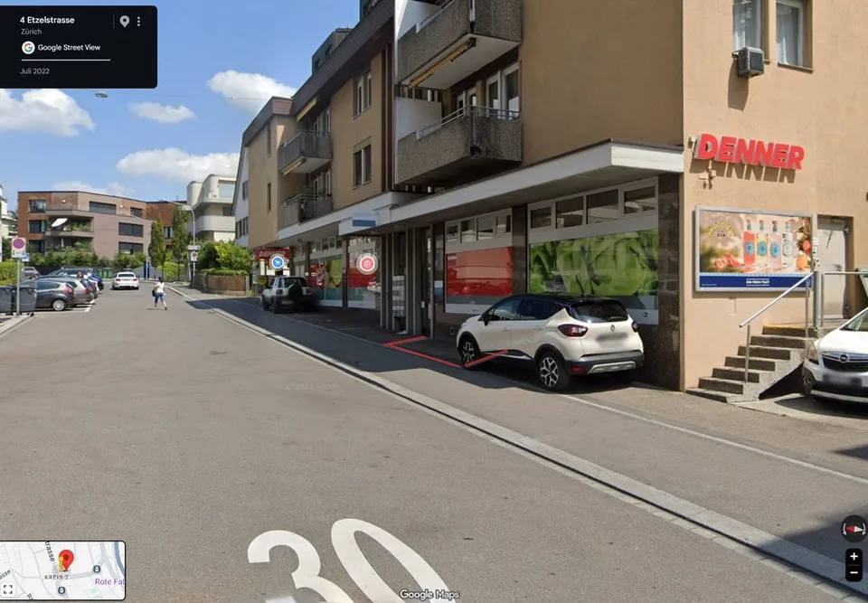 Suchen Sie einen Parkplatz in Wollishofen beim Morgental?