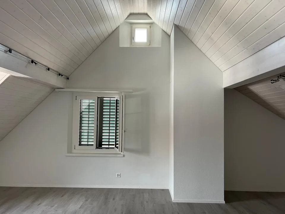 3 1/2 Zimmer Dachwohnung, Eigentumstandart