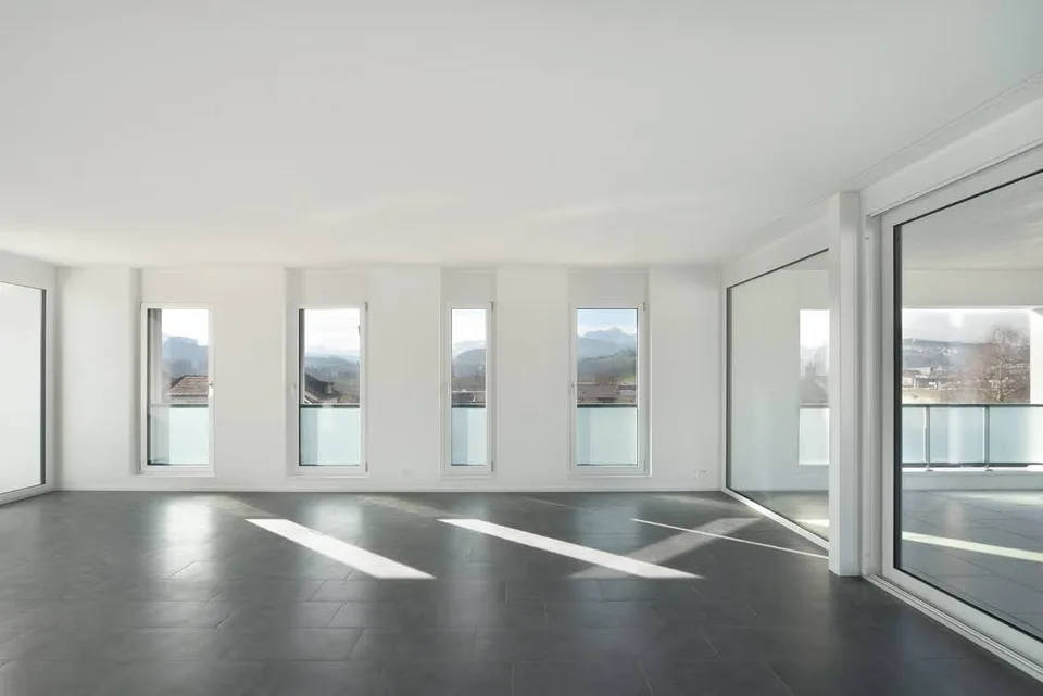 3.5 zimmer-Attikawohnung mit 43 m² Sonnenterrasse und Weitsicht in Abtwil