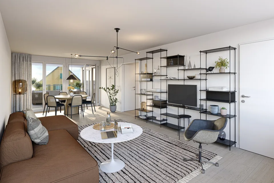 ERSTBEZUG – wunderbare 3.5-Zimmer-Neubauwohnung mit Eigentumsstandard und Uetlibergblick