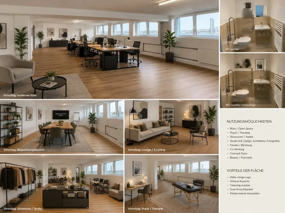 Flexible Gewerbefläche in Horgen!- Ideal für Büro, Praxis oder Atelier