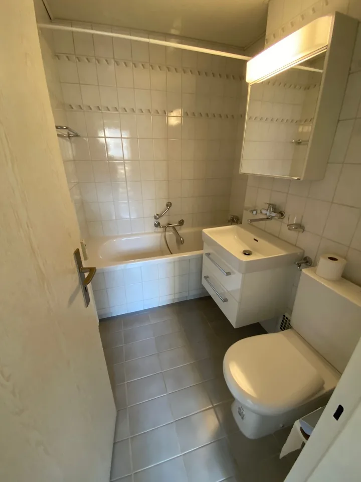 Funktionale top sanierte 2,5 Zimmerwohnung im DG eines 6-Familienhauses
